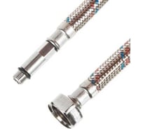 Шланг/подводка воды YATO нержавеющая оплетка Ø1/2″-М10 40см 71847