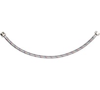 Шланг/подводка воды VOREL нержавеющая оплетка Ø1/2″-М10 80см 71844