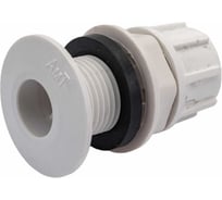 Отвод (врезка) для резервуаров с заглушкой Санакс пластик 1/2 нар 771434