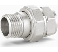 Разъемный сгон LD (американка) dn25 (1") вр/нр латунь никель LD.67.520.25