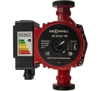 Насос для отопления с частотным регулированием KROMWELL PE (гайки в комплекте) 25/6G 180