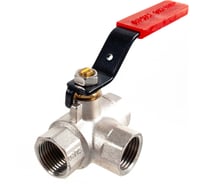 Шаровый кран Royal Thermo OPTIMAL трехходовой тип T 1/2 НС-1026577