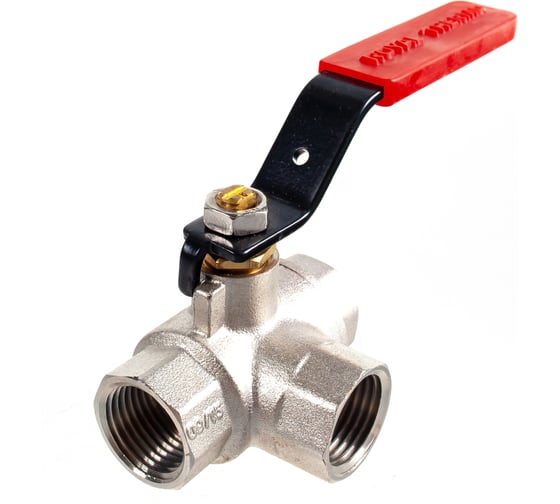 Шаровый кран Royal Thermo OPTIMAL трехходовой тип T 1/2 НС-1026577 1