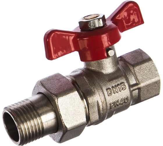 Шаровый кран Royal Thermo OPTIMAL 1/2 НГ, усиленный, бабочка НС-1060559