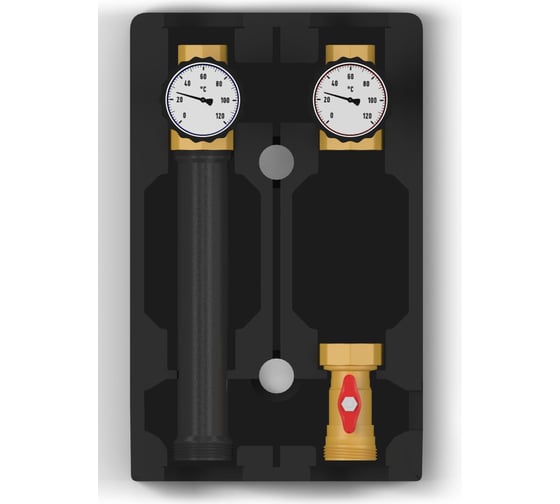 Насосная группа Royal Thermo 1 прямая без насоса НС-1133005
