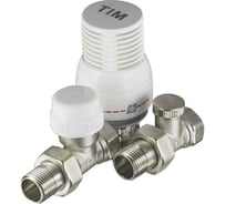 Комплект термостатический для радиатора TIM прямой 1/2 770874