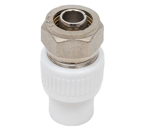Фитинг полипропиленовый с переходом на pex Санакс d20x16 (2,0) мм 771481