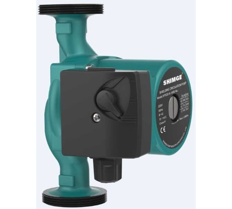 Насос SHIMGE XPS 25-4-180B, 60/45/30Вт, 220В, 50 Гц, 1 1/2", чугун, 10 бар, 110 С, 10110100291
