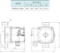 Насос SHIMGE XPS 25-4-180B, 60/45/30Вт, 220В, 50 Гц, 1 1/2", чугун, 10 бар, 110 С, 10110100291 7