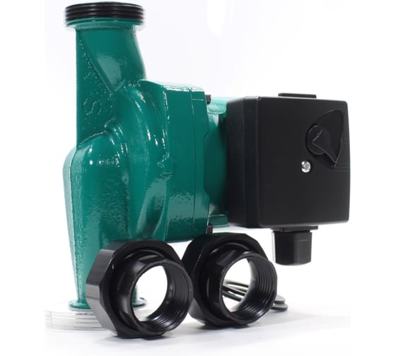 Насос SHIMGE XPS 25-8-180B, 200/185/145Вт, 220В, 50 Гц, 1 1/2", чугун, 10 бар, 110 С, 10110100300
