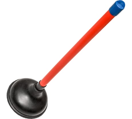 Вантуз для удаления засоров, чаша 15,2 см., пластиковая ручка 53,3 см КРОКОЧИСТ Классик 51270-2