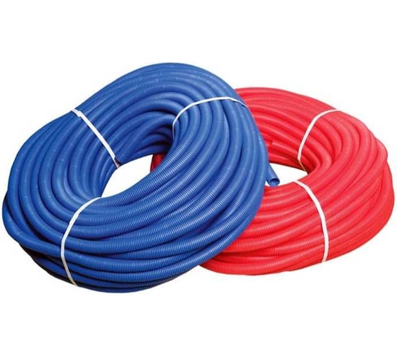 Гофрированная труба BYR PEX 40 в бухтах по 30м (для БИР ПЕКС Д25) синяя 0554 1
