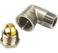 Угольник BYR PEX 1/2" Н.Р. с цангой для медной трубки (комплект) 4052