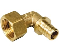 Угольник BYR PEX пресс, с накидной гайкой 1/2" х 16 (2.2) 6410