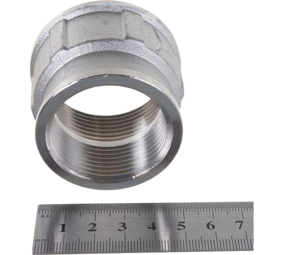 Латунная муфта PRO AQUA PA ВР резьбовая переходная 1 1/2x 1 1/4 01-F40-F32xb