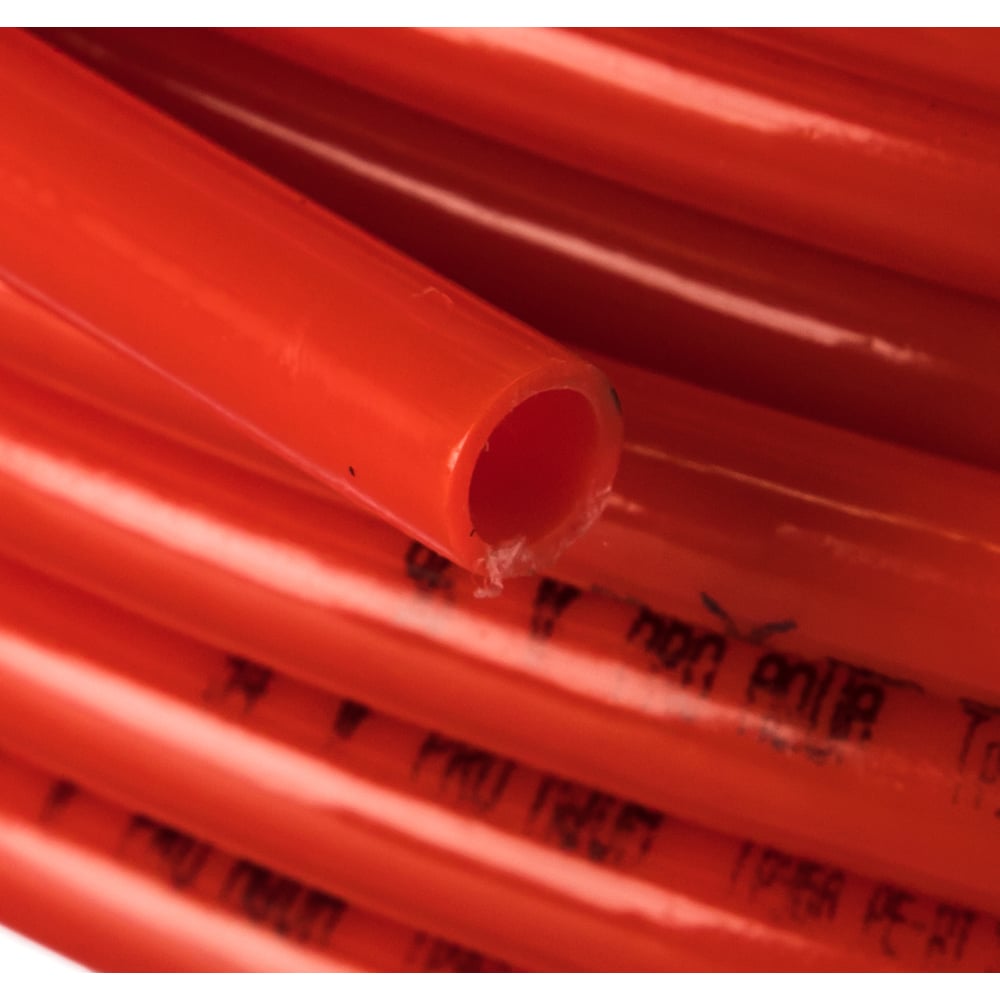 Трубы 8 бар. (бухта 200 м). Трубы 8 бар. Трубы 8 бар. Труба однослойная красная pe-rt 16 2.