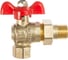 Шаровой полнопроходной угловой кран со сгоном PRO AQUA Н-В 1/2 EWB69-m15-f15x 2