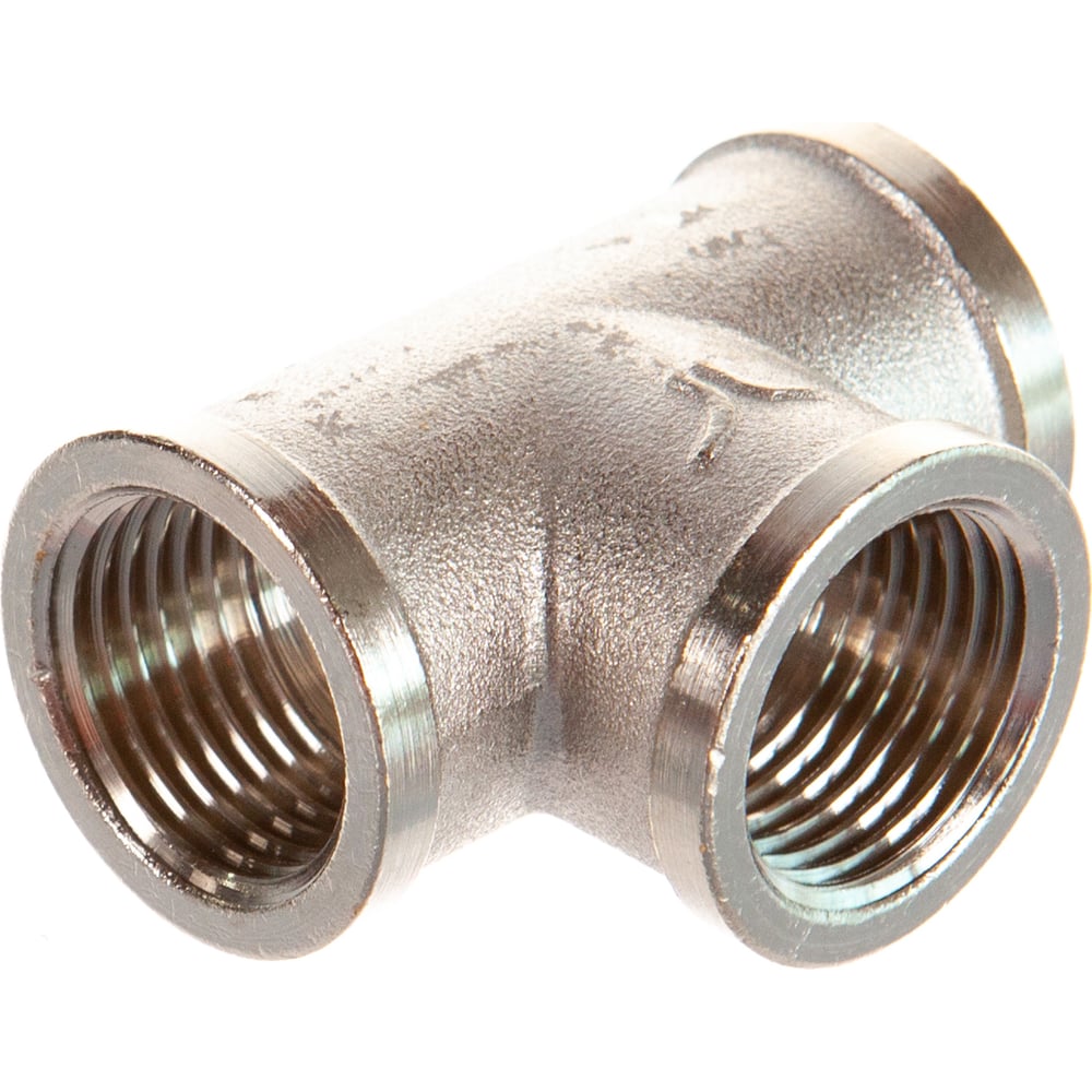 Латунный тройник PRO AQUA ВР резьбовой 1/2 03-F15-F15-F15xb - выгодная ...