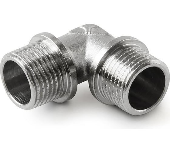 Латунный угольник PRO AQUA НР резьбовой 1/2 x 1/2 02-M15-M15x 1