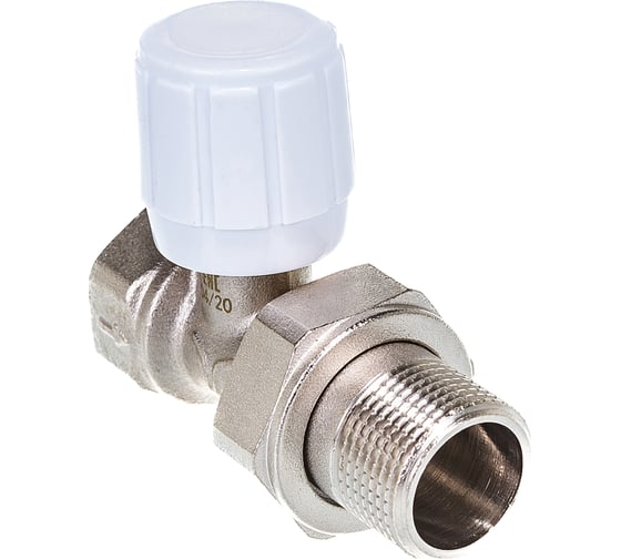 Прямой вентиль ручной регулировки PRO AQUA 3/4 MVS-m20-f20x