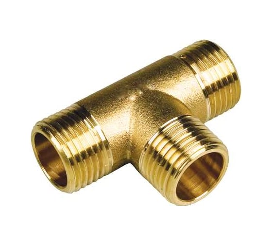 Тройник BYR PEX с наружной резьбой 3/4" 3872 1