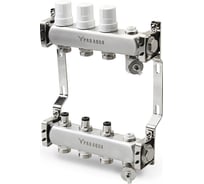 Коллекторный блок с регулировочными клапанами PRO AQUA 4 выхода, 280 мм, 1 x 3/4 R510MB.04 15911147