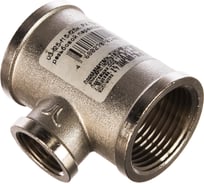 Латунный тройник PRO AQUA ВР резьбовой переходной 1 x 1/2 x 1 03-F25-F15-F25xb