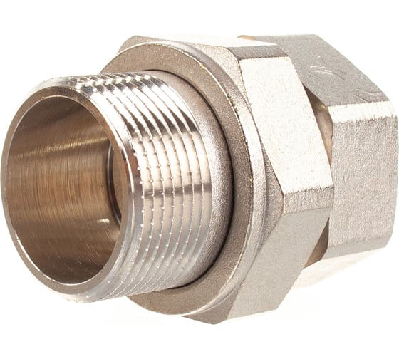 Разъемное прямое резьбовое соединение PRO AQUA Н/В 1 1/4 10-M32-F32xb