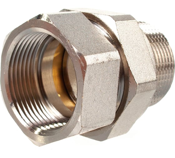 Разъемное прямое резьбовое соединение PRO AQUA Н/В 1 1/4 10-M32-F32xb