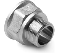 Латунный переход PRO AQUA Н/В резьбовой 1/2 x 1 08-M15-F25x