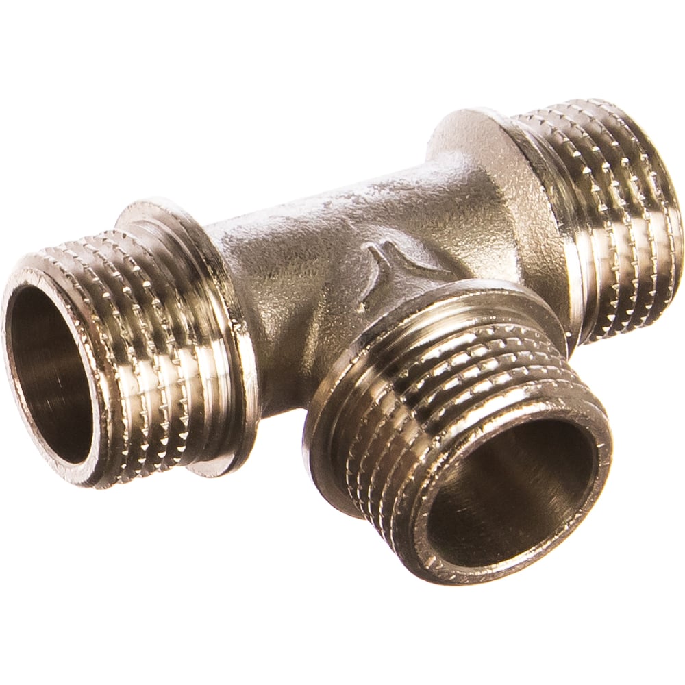 Латунный тройник PRO AQUA НР резьбовой 1/2 03-m15-m15-m15x - выгодная ...