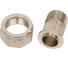 Штуцер с накидной гайкой, с ушком для пломбы PRO AQUA 1/2x3/4 18-m15x 1