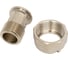 Штуцер с накидной гайкой, с ушком для пломбы PRO AQUA 1/2x3/4 18-m15x 2