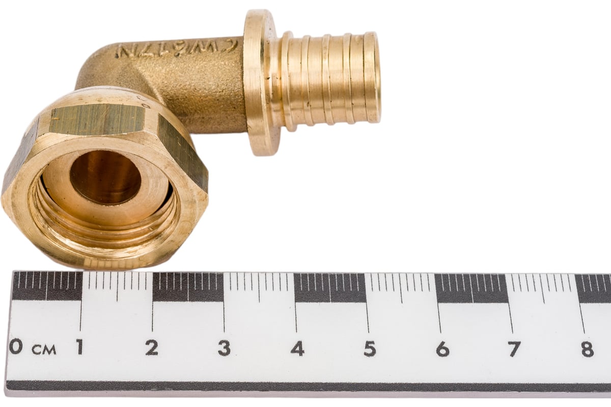 Угольник с накидной гайкой PRO AQUA 16x1/2 AX3501612NG - выгодная цена ...