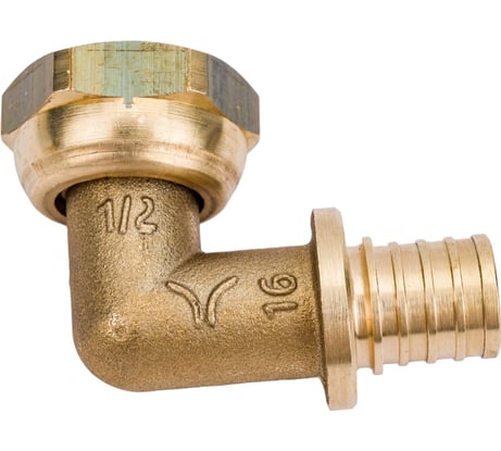 Угольник с накидной гайкой PRO AQUA 16x1/2 AX3501612NG