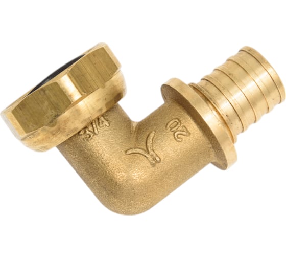 Угольник с накидной гайкой PRO AQUA  20x3/4 AX3502034NG