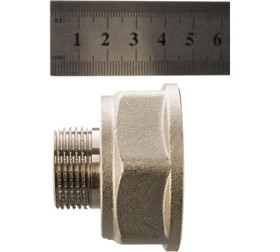 Латунный переход PRO AQUA Н/В резьбовой 3/4x1 1/4 08-M20-F32xb