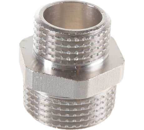 Латунный ниппель PRO AQUA НР резьбовой переходной 1/2x3/4 06-M20-M15xb