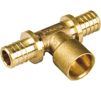 Тройник для медной трубы BYR PEX (пайка)-пресс 25 (3.5) х 15x25 (3.5) 6544