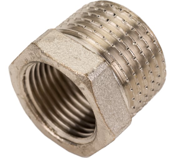 Резьбовая латунная футорка Н/В PRO AQUA 1/2 x 3/8 05-M15-F10x