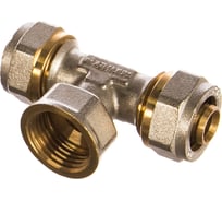 Тройник с ВР PRO AQUA компресс. 16x1/2x16 K03-16-F15-16