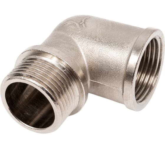 Латунный угольник PRO AQUA В/Н резьбовой 1x1 02-M25-F25x