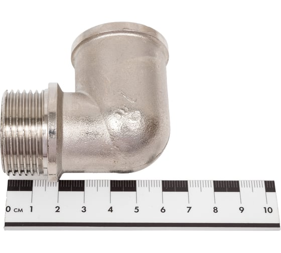 Латунный угольник PRO AQUA В/Н резьбовой 1x1 02-M25-F25x