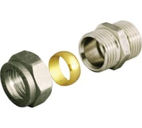 Уплотнительный фитинг для медной трубки BYR PEX Ду15-G1/2" (с обжимным кольцом) универсальный 4050