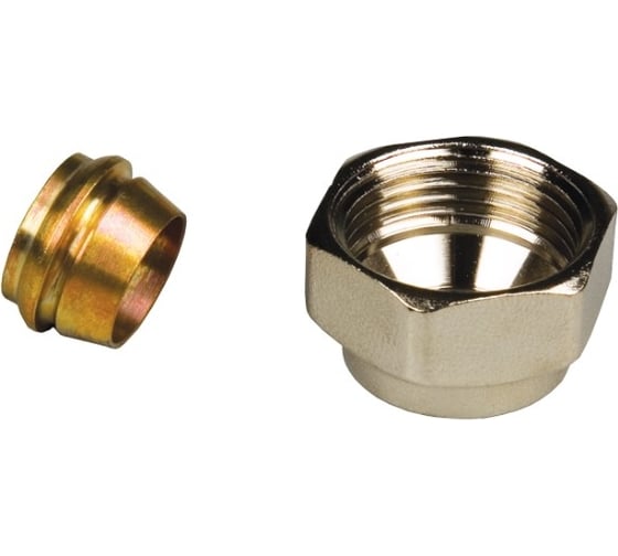 Уплотнительный фитинг для медной трубки BYR PEX Ду15-G3/4'' евроконус 4062 1