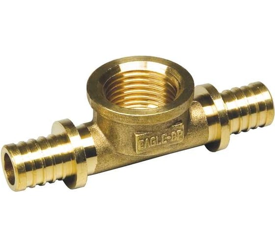 Пресс тройник BYR PEX В.Р. 20 (2.8) x 1/2" x 20 (2.8) 5812 1
