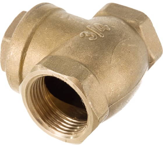 Обратный клапан ELSEN дисковый, горизонтальный, 3/4", ВВ, PN, бар-10 EV42.3434