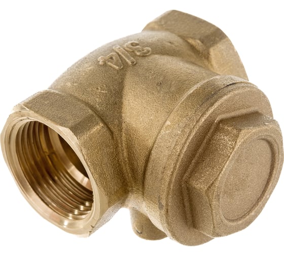 Обратный клапан ELSEN дисковый, горизонтальный, 3/4", ВВ, PN, бар-10 EV42.3434