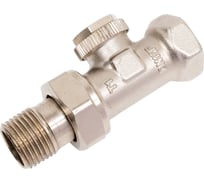 Отсекающий прямой вентиль ELSEN 1/2", 1/2", ВН, никелированный EVR07.3411