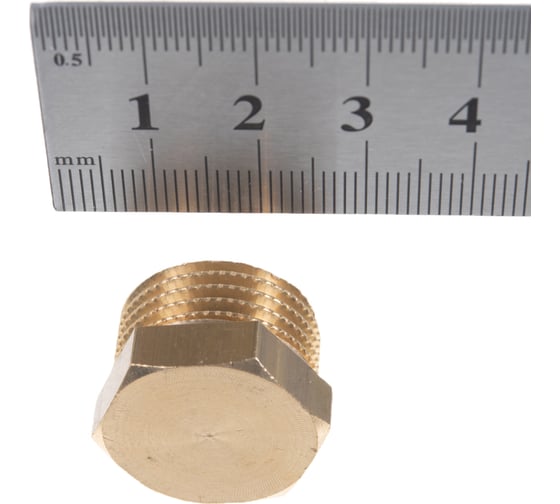 Заглушка ELSEN Н, 1/2", латунь EBF01.12